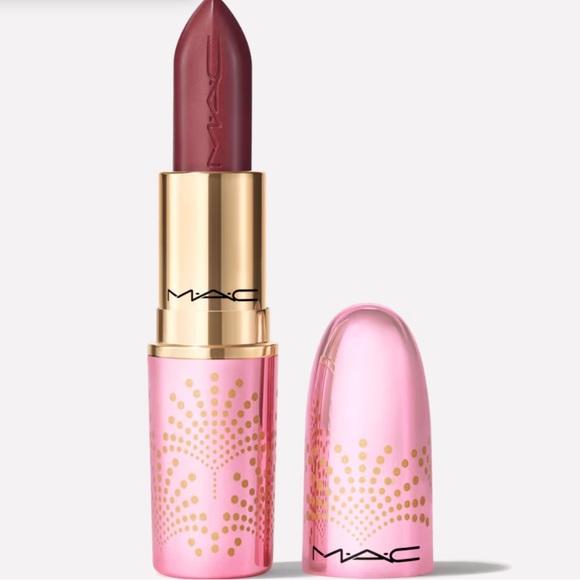 MAC Cosmetics Other - ‼️SOLD‼️MAC Cosmetics Lustreglass Sheer-Shine Lipstick in NO WINE-ING!